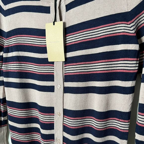 Halogen Striped Cardigan size Small NWT - Picture 5 of 6
